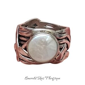 Silpada Sterling silver woven ring